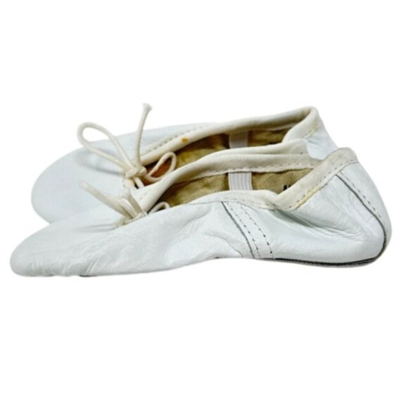 Capezio Daisy Ballet Shoe/Entre' By Le Mendola White Size 7M - Picture 5 of 6